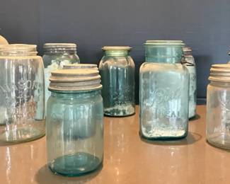 Old Mason And Paul Canning Jars