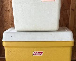 Vintage Coleman Coolers