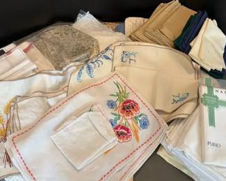 Linen Placemats, And Napkins