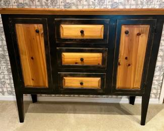 Rustic Wooden Sideboard