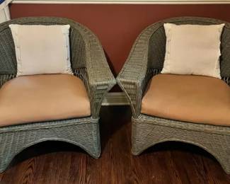 2 Wicker Chairs