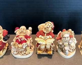 Harmony Kingdom Whimsical Santas