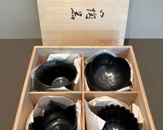 Petal Shaped Japanese Bowls