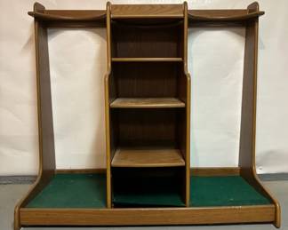 Double Golf Bag Holder and Organizer