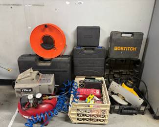 Dewalt, Dremel, Craftsman, Bostitch, Porter Cable Power Tools