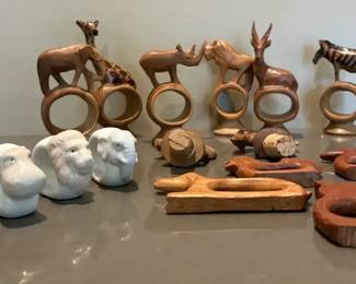 Napkin Rings From Kenya.