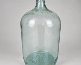 Large glass jug for tag sale