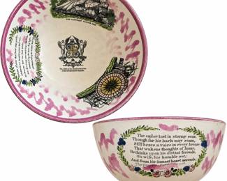 Vintage Bowl blessings Tag Sale