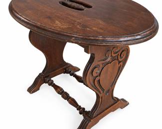 Small table for tag sale