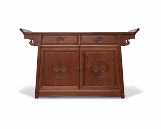 Korean Rosewood Altar Cabinet