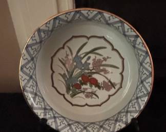 Antique Japanese Imari Porcelain Serving Bowl