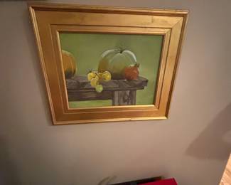 Still Life Oil Painting of Vegetables by Ram