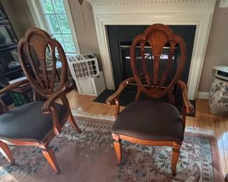 Astoria Grand Wiesner Upholstered Queen Anne Back Arm Chair