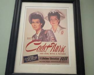 WWII U.S. Cadet Nurse Corps Recruitment Poster by Jon Whitcomb
