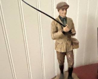 Leonardo Collection Morning Shoot Gentleman and Spaniel Figurine
