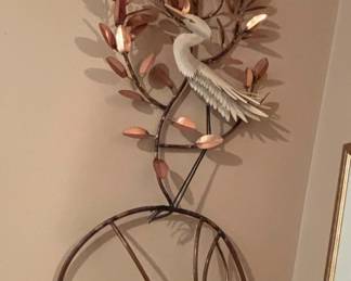 MidCentury Modern Brutalist Metal Wall Art by Curtis Jere