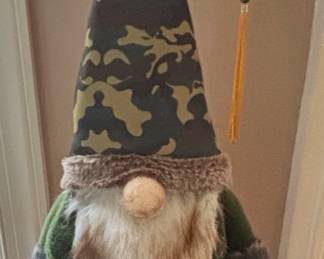 Camouflage Hunting Gnome