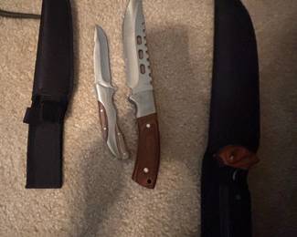 Assorted FixedBlade Hunting Knife Set