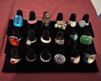 Just some of the rings