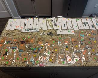 Lots of Fashion Jewelry some Sterling