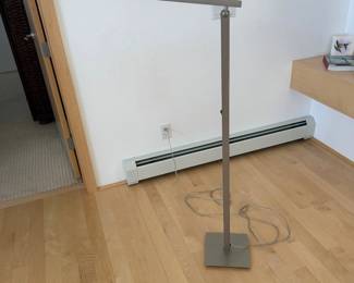 Lot #86 - Modern George Kovacs Linear LED Floor Lamp with Adjustable Bar