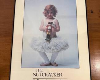 Lot #140 - Framed The Nutcracker Ballet Metropolitan Poster