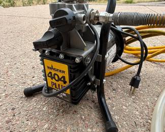Lot #17 - Wagner 404 Plus Airless Paint Sprayer & Painting Supplies