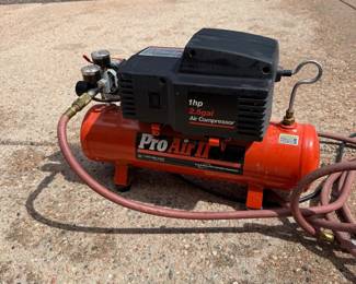 Lot #9 - Pro Air II 1 HP 2.5-Gallon Portable Air Compressor