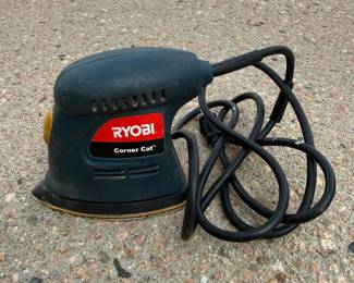 Lot #27 - Ryobi Corner Cat Corded Detail Sander with Case
