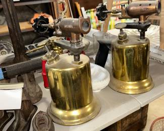 Antique Brass blow torch