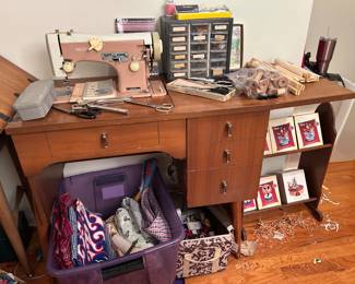 Vintage sewing machine