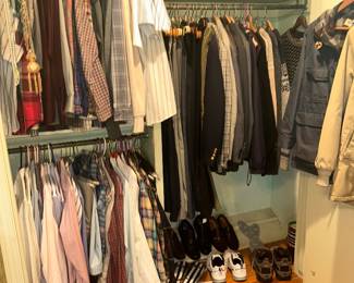 Men's clothing/shoes