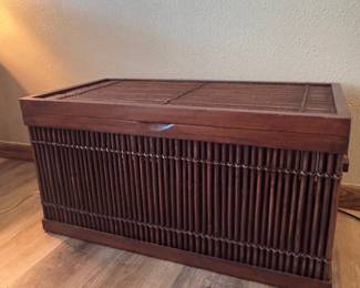 Bamboo chest