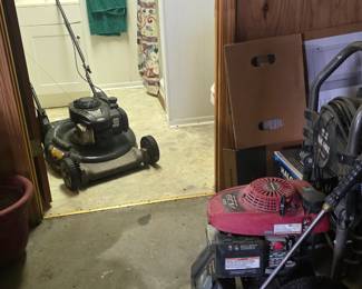 Push Lawnmower & Pressure Washer