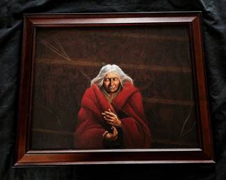 50 Frank Howell Circle of Life Native American Elder