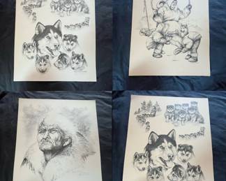 115 Doug Lindstrand 1976 Alaska Bicentennial Limited Edition Prints