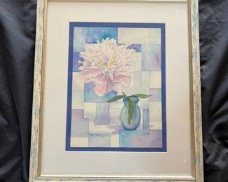 100 Rita Summers Signed Original Watercolor Floral Still Life  Aurora, CO Artist