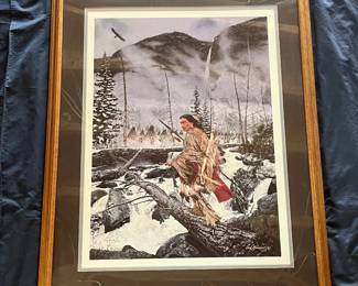 55 Craig Tennant Entering the Spirit World Native American Art Print