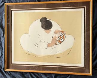 37 R.C. Gorman Benita, State I 1981 Signed  Numbered