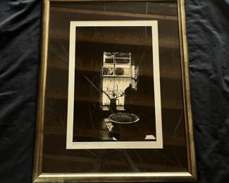 80 Bunratty Window Co. Clare Ireland 1999 Framed Black  White Photograph