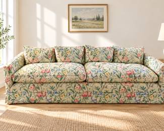 VINTAGE DOWN FILLED SOFA