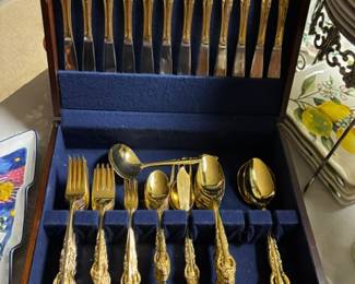Gold Flatware