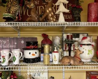 Trees, Santas, Decor