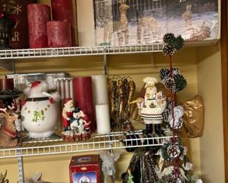 Winter Candles, Lights, Decor