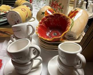 Espresso Set, Autumn Pieces