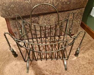 Metal Magazine Rack