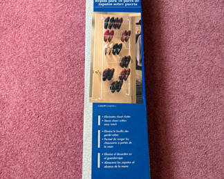 Lot 67: 18 Pair Overdoor Shoe Rack
