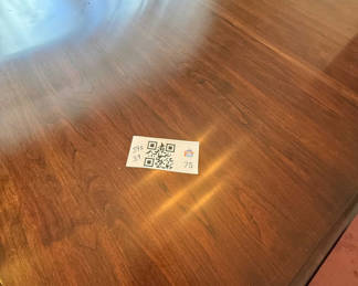 Lot 75: Wood Dining Table
