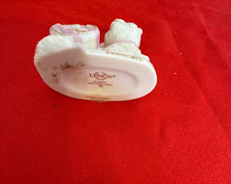 Lot 14: Collection of Porcelain Figurines and Cat Figurine
