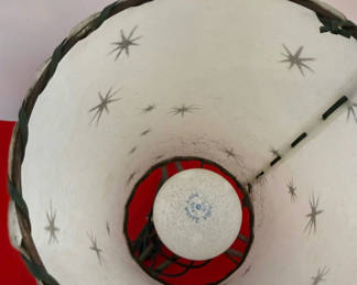 Lot 3: Star Pattern Table Lamp